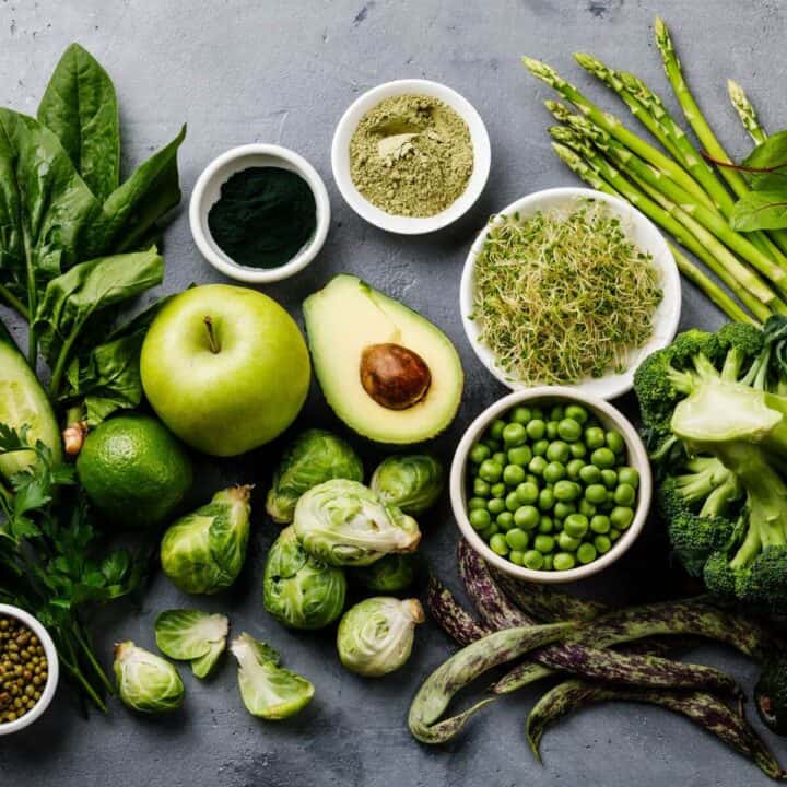 Eat the Rainbow - Tips for Eating a Colorful Diet with green foods