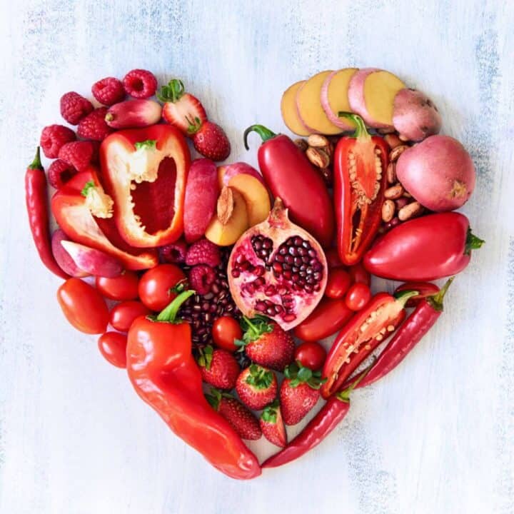Tips for Eating red foods.