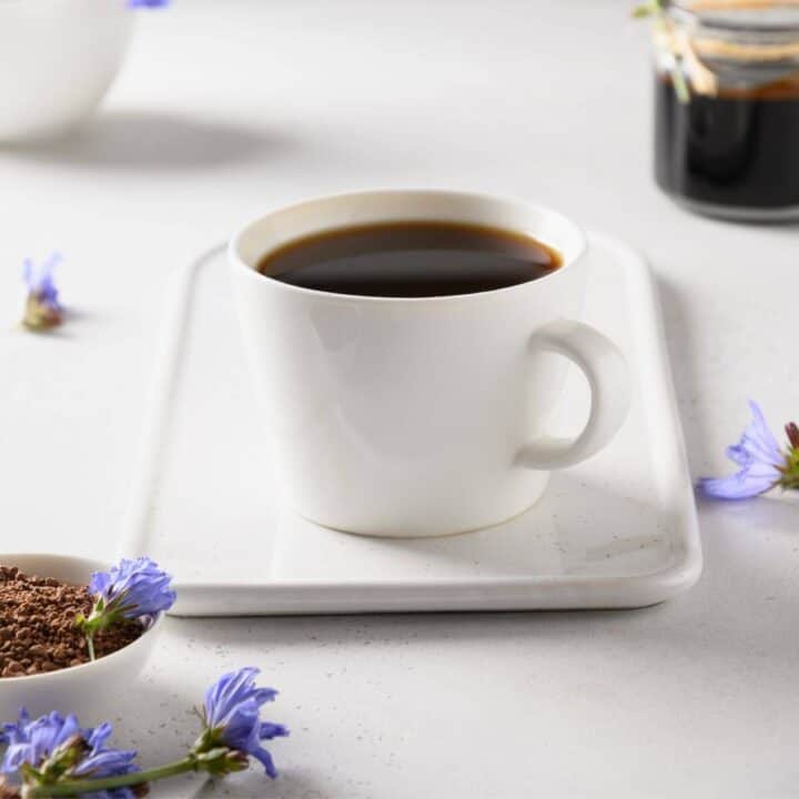 how to make chicory root coffee, health benefits of butyrate production