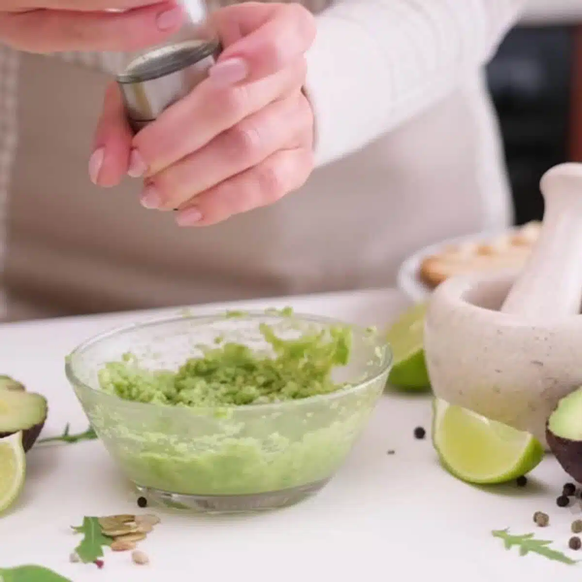 ingredients for healthy dip