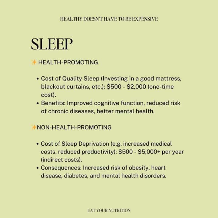 sleep is a part of a be well holistic care lifestyle plan.