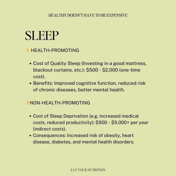 sleep is a part of a be well holistic care lifestyle plan.