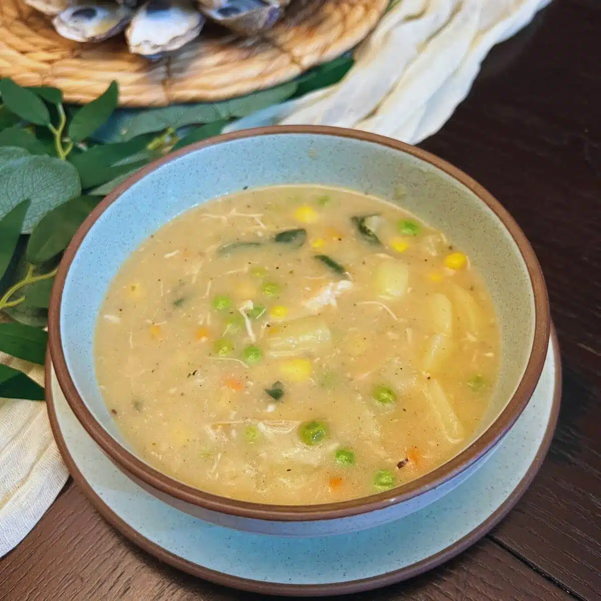 Creamy Chicken Pot Pie Soup Recipe (Dairy-Free, Gut-Friendly)