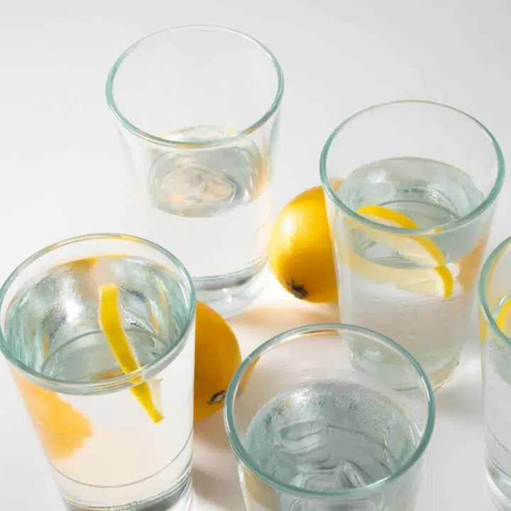 hydration by drinking water