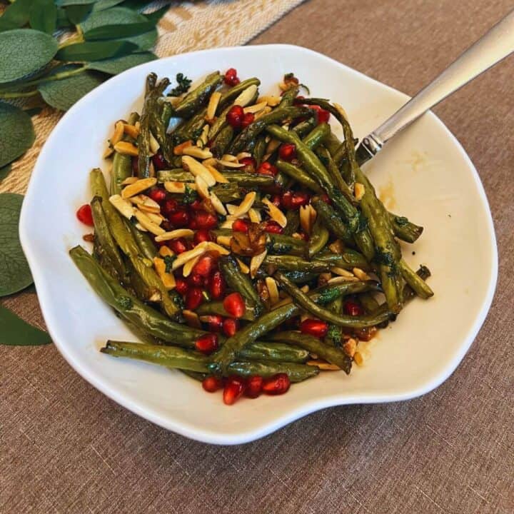 balsamic glazed green beans simple healthy side dish recipe