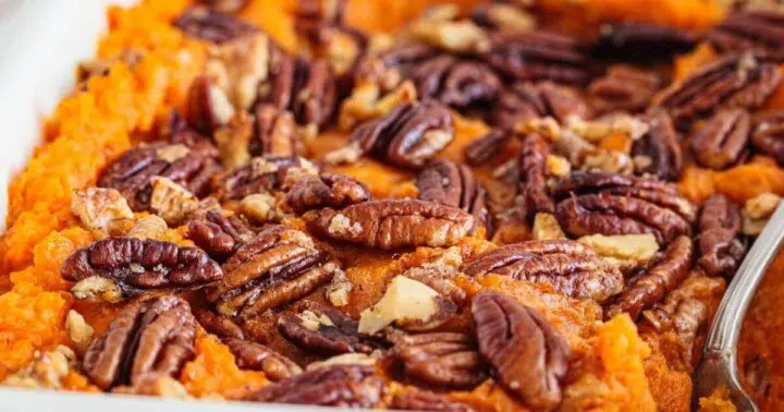 Delicious Mashed Sweet Potato Casserole