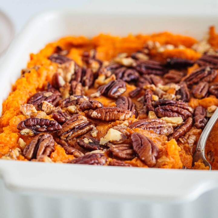 Delicious Mashed Sweet Potato Casserole
