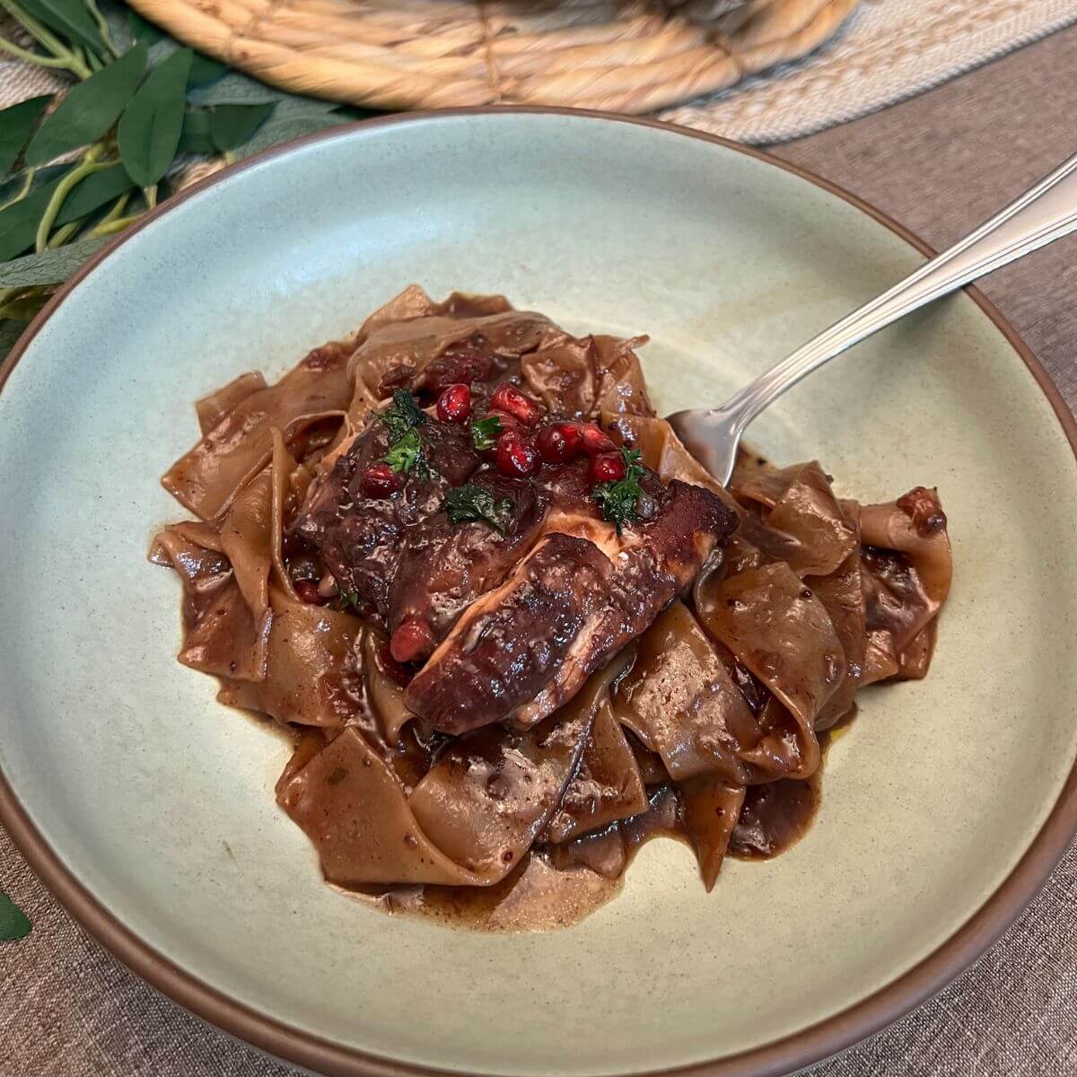 Cranberry Chicken With Pomegranate Seeds