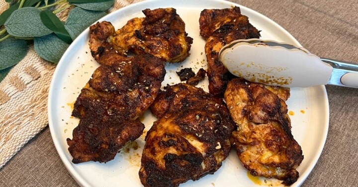 #1 Bold Tasting Skinless Chicken Thighs in Air Fryer