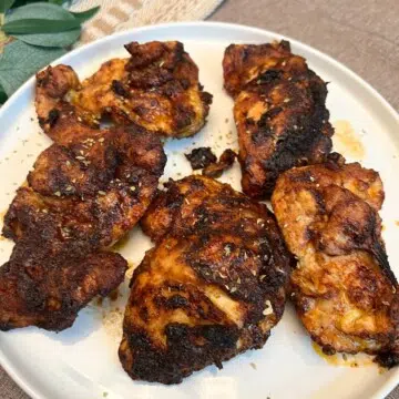 1 Bold Tasting Skinless Chicken Thighs in Air Fryer