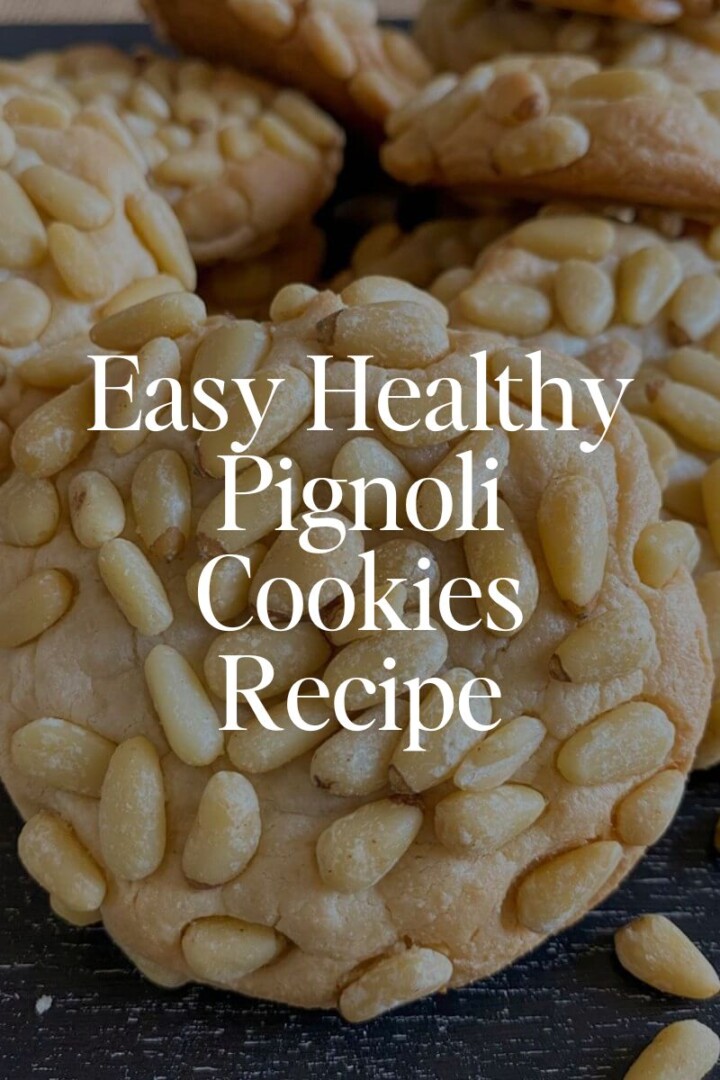 Easy Healthy Pignoli Cookies Recipe With Collagen Powder