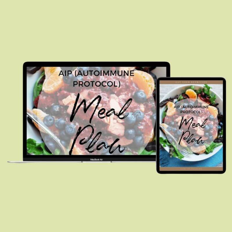 AIP auto immune health meal plan