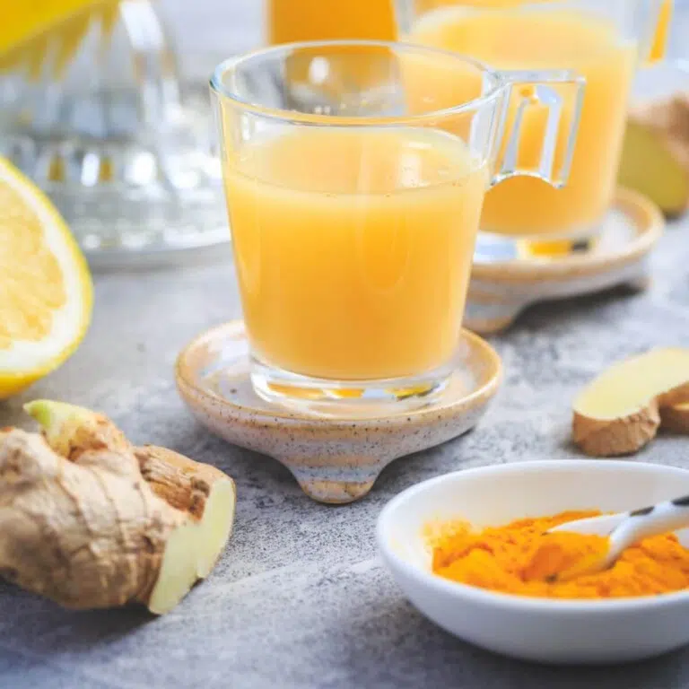 learn how to make honey, lemon, and ginger shots