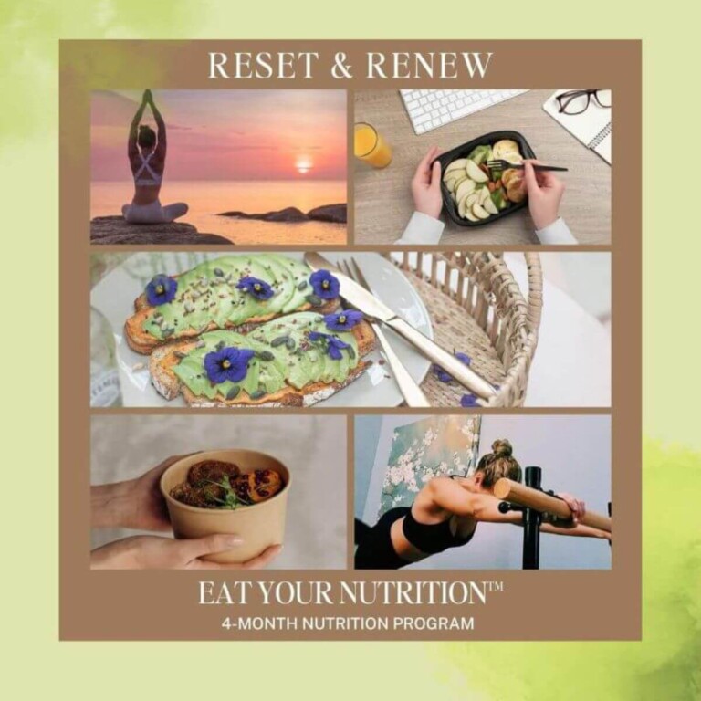 Reset and Renew nutrition program