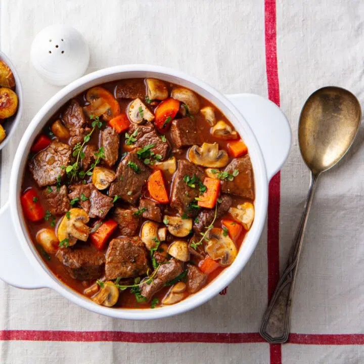 Easy Gluten Free Beef Stew Recipe Made in Slow Cooker