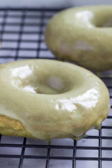 Gut-Friendly Matcha Donuts Recipe With Citrus Glaze