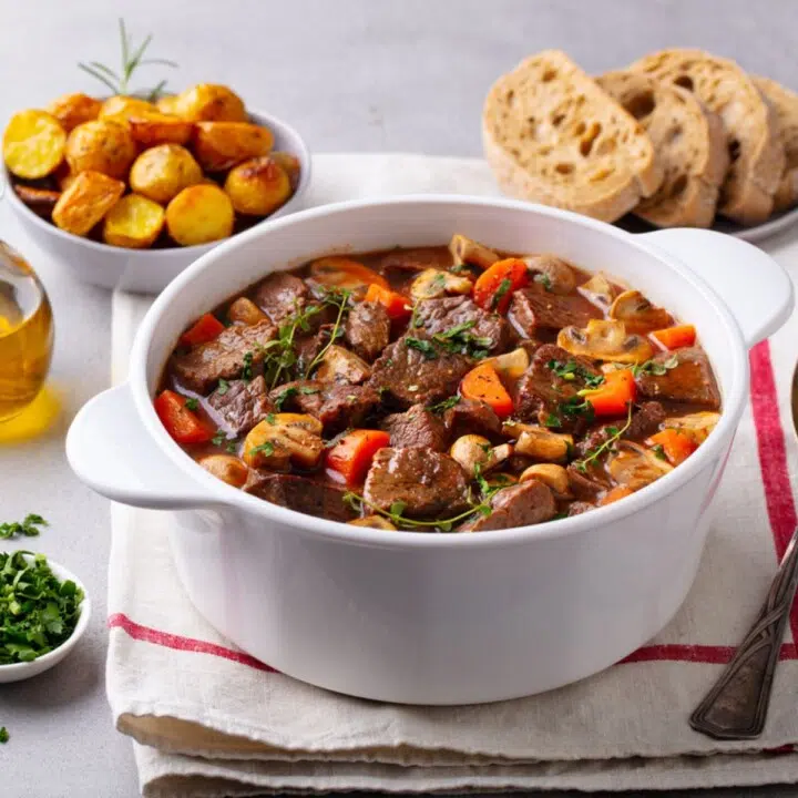 beef stew in crock pot