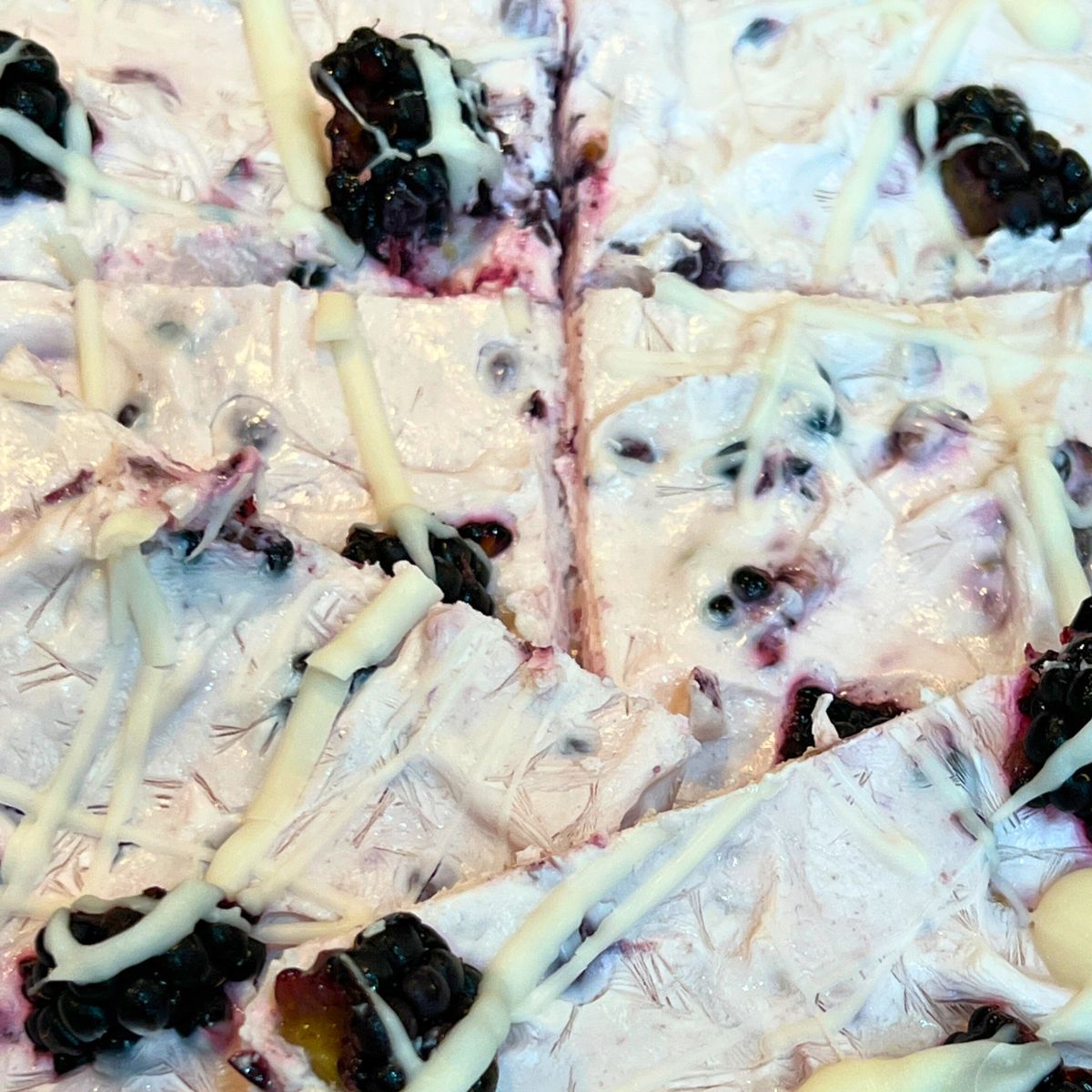 blackberry yogurt bark