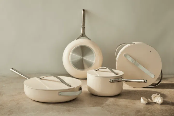 caraway home cookware set