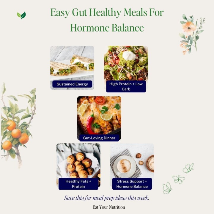 Easy Gut Healthy Meals For Hormone Balance