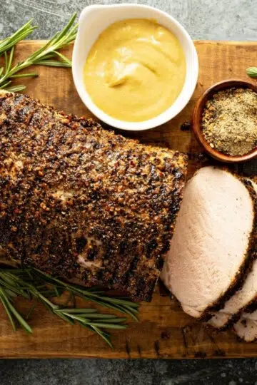 Juicy Herb Crusted Pork Loin (Gut-Friendly + Hormone-Balancing)
