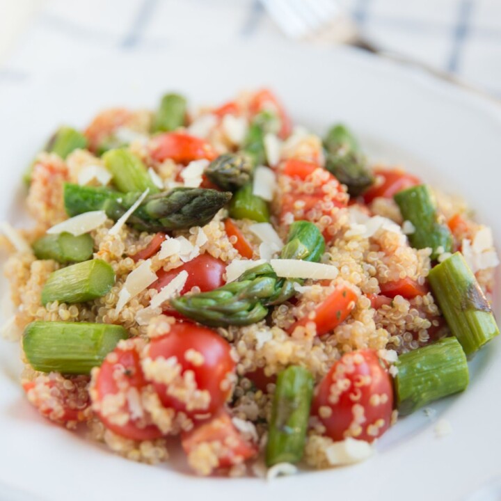 lemon asparagus risotto