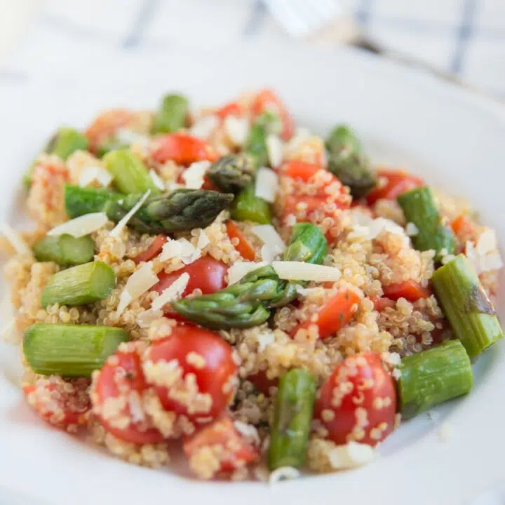 lemon asparagus risotto