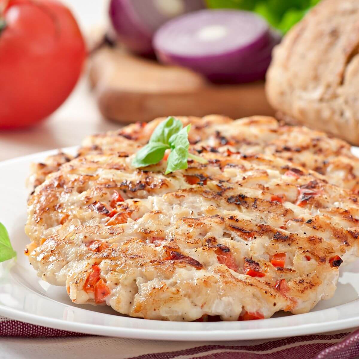 healthy and easy tomato chicken slider recipe