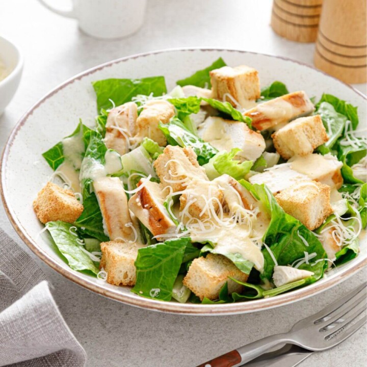 chicken caesar salad recipe