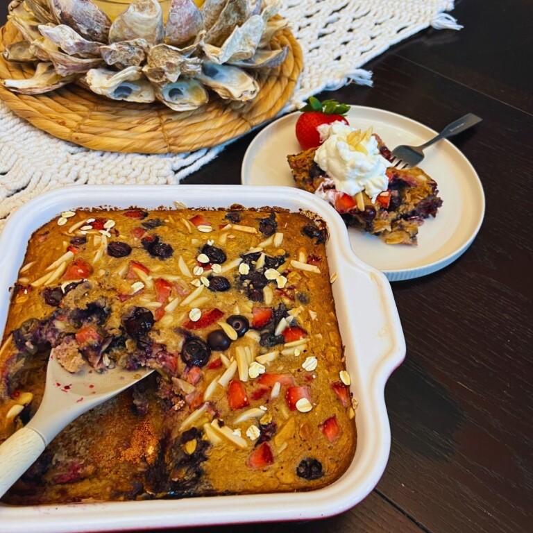 bake berry oatmeal recipe