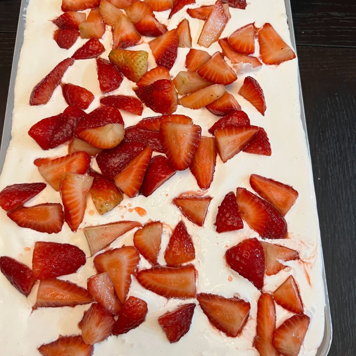 baked strawberry shortcake