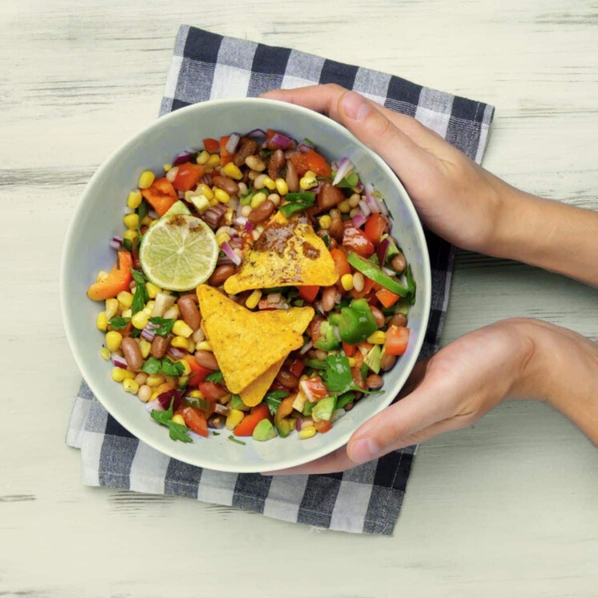 Cowboy caviar texas caviar a gut healthy veggie bean dip