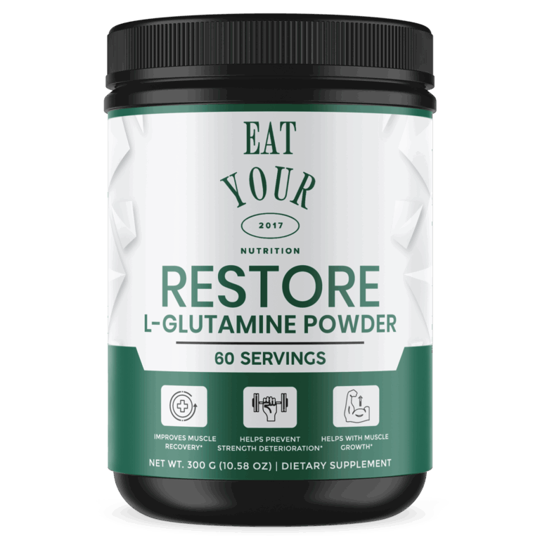 Restore L-Glutamine powder by Eat Your Nutrition