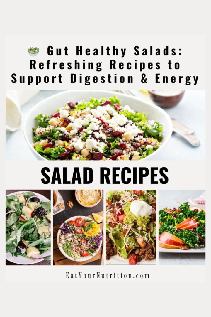 🥗 Gut Healthy Salads: Refreshing Recipes to Support Digestion & Energy
