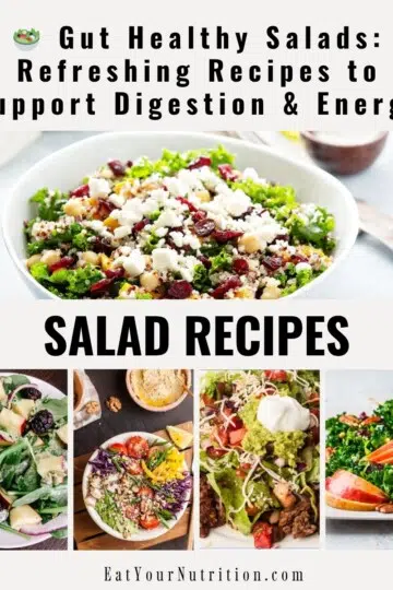 🥗 Gut Healthy Salads: Refreshing Recipes to Support Digestion & Energy