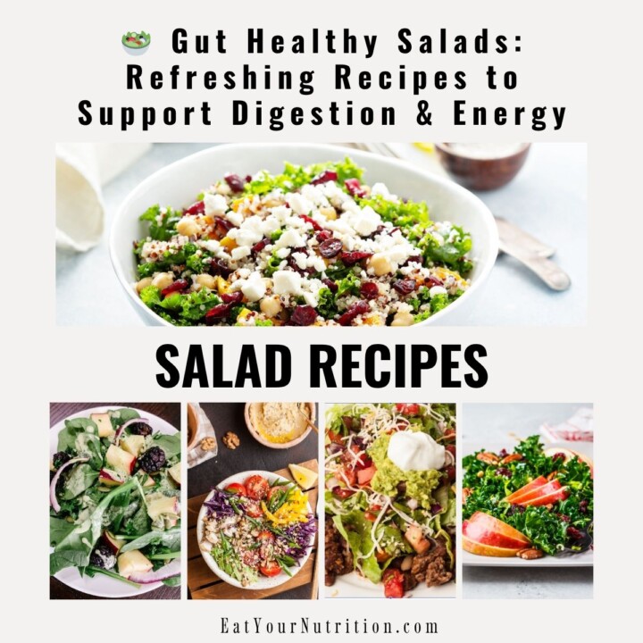 🥗 Gut Healthy Salads: Refreshing Recipes to Support Digestion & Energy