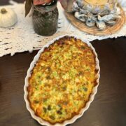 Broccoli Potato Crusted Quiche - A Delicious Twist