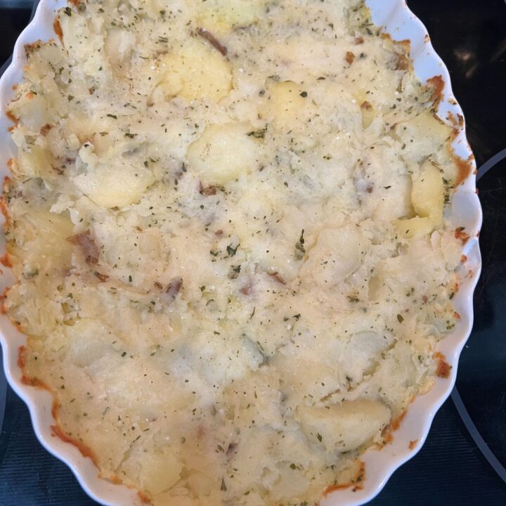 roast and smash the potatoes