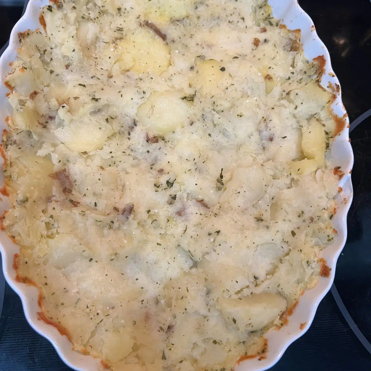 roast and smash the potatoes