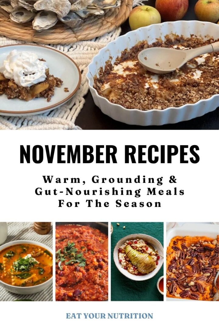 15 Easy Healthy November Recipes For Gut Health
