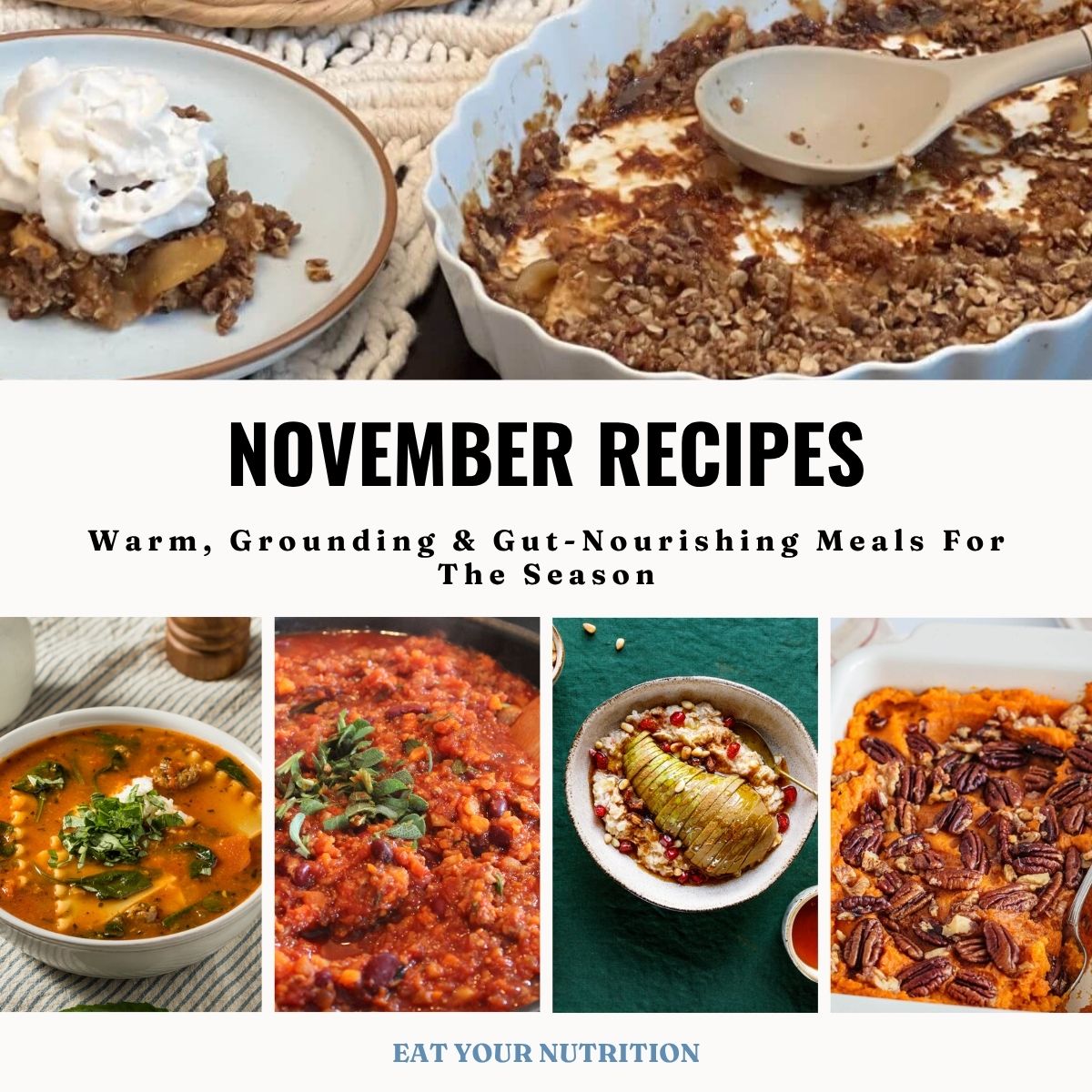 15 Easy Healthy November Recipes For Gut Health