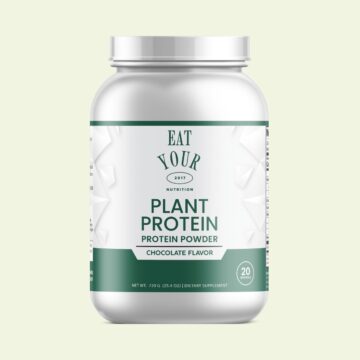 chocolate plant based protein powder