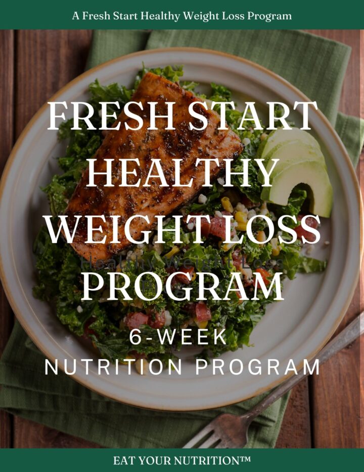 A fresh start healthy weight loss program