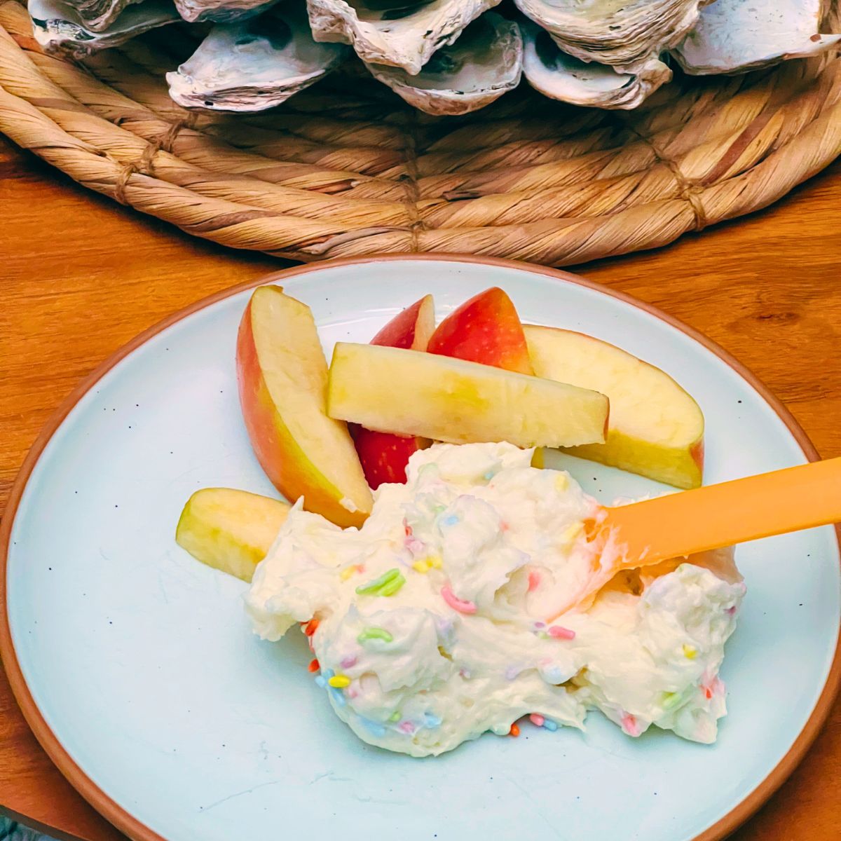 High protein dunkaroo dip healthy funfetti dessert dip