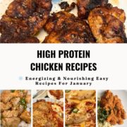 January High Protein Chicken Recipes For Energy, Balance & Strength 1200