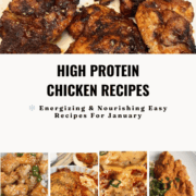 January High Protein Chicken Recipes For Energy, Balance & Strength 1200 (Instagram Post (4:5))