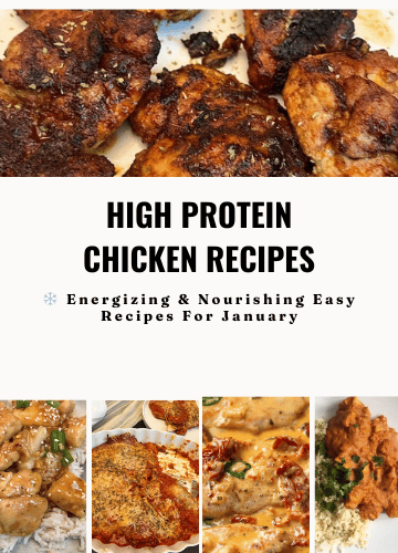 January High Protein Chicken Recipes For Energy, Balance & Strength 1200 (Instagram Post (4:5))