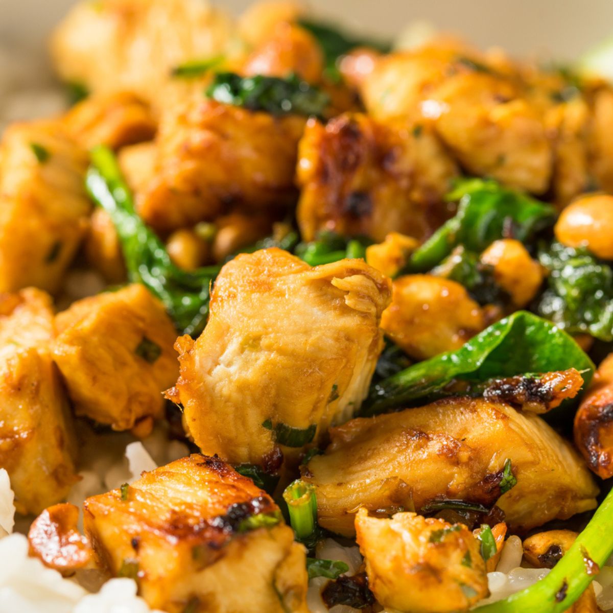 Asian chicken bowl recipe