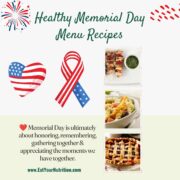 Healthy Memorial Day Menu Recipe Round Up