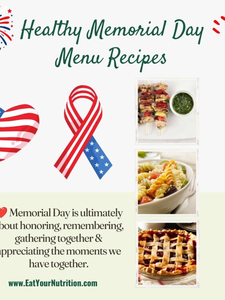 Healthy Memorial Day Menu Recipe Round Up